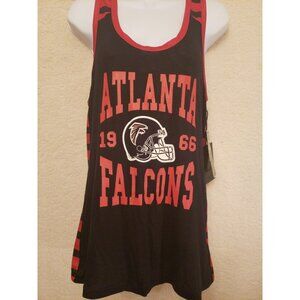 NFL Atlanta Falcons Women's RACERBACK TANK TOP (L) Mesh Back NWT Football Summer